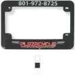 Motorcycle license plate frame.