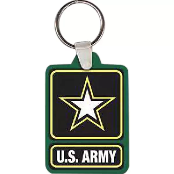 Army logo key tag,