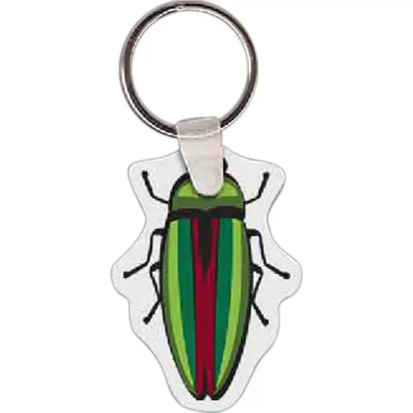 Beetle-shaped key tag, 1.5