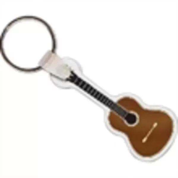 Guitar-shaped key tag, 1.24
