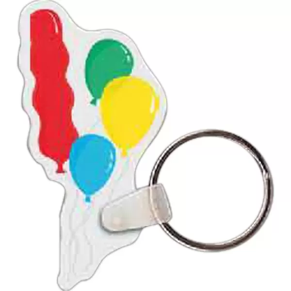 Balloons-shaped key tag, 1.28