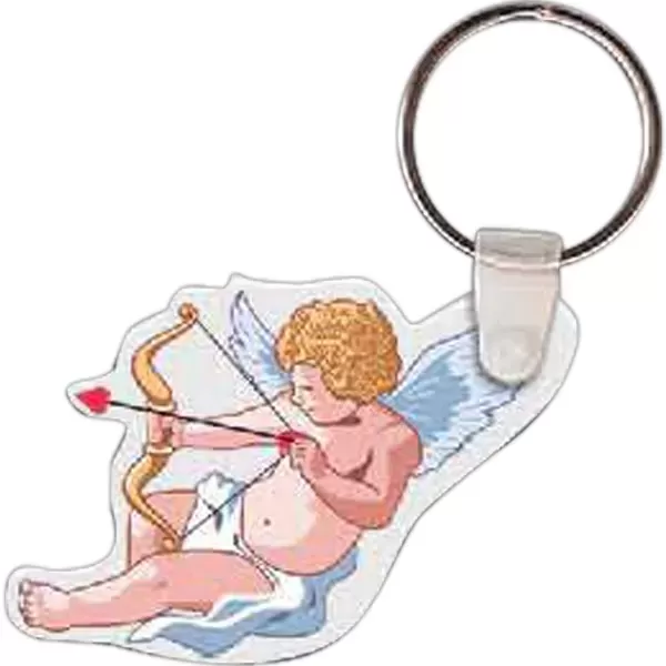 Cherub shaped key tag