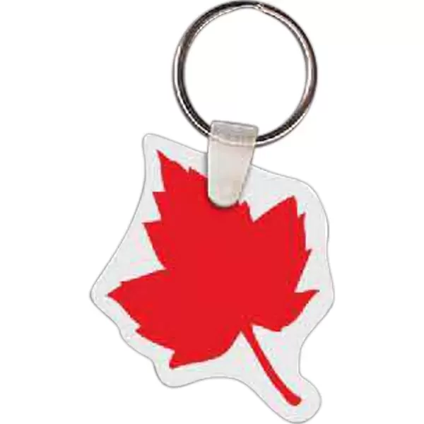 Maple leaf shaped key