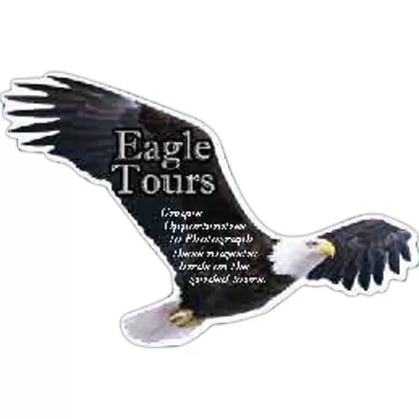 Eagle shape thin magnet,