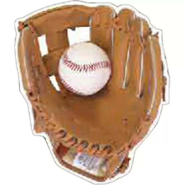 Baseball glove-shaped thin magnet,