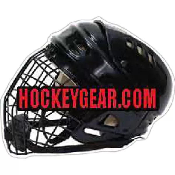 Hockey helmet shape thin
