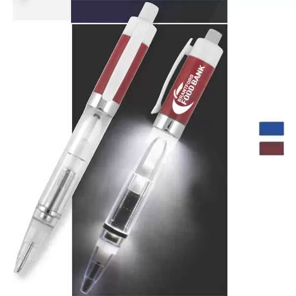 Light up pen with