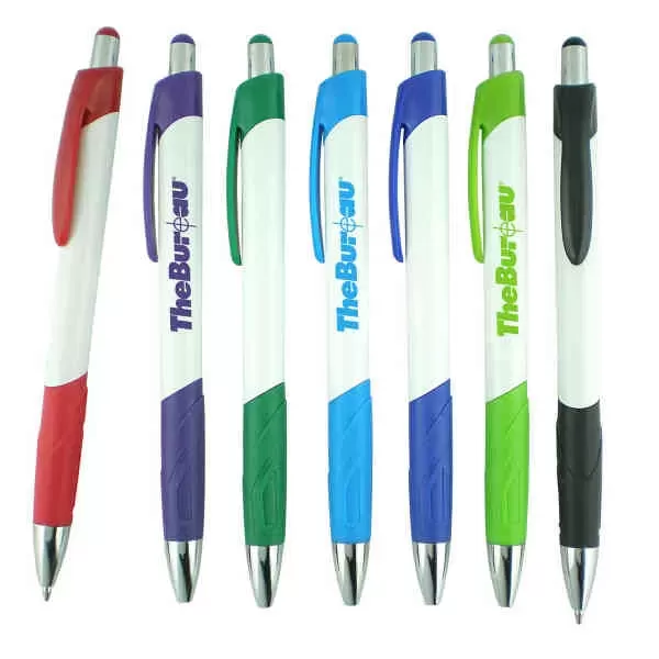 Ballpoint plastic pen with