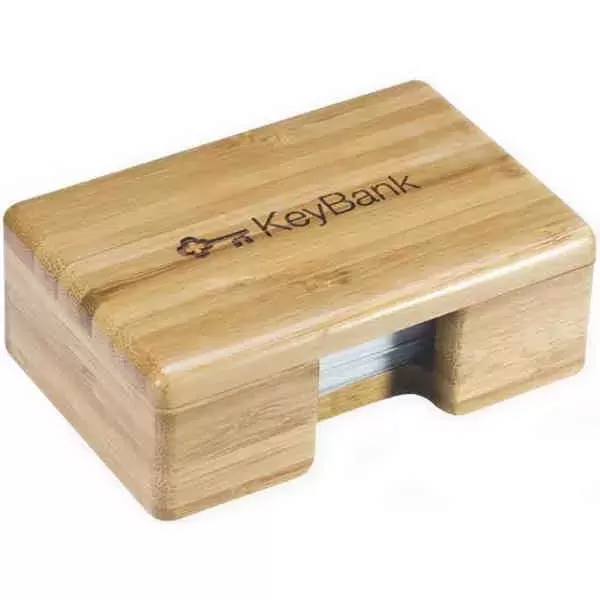 Bamboo Business Card Holder