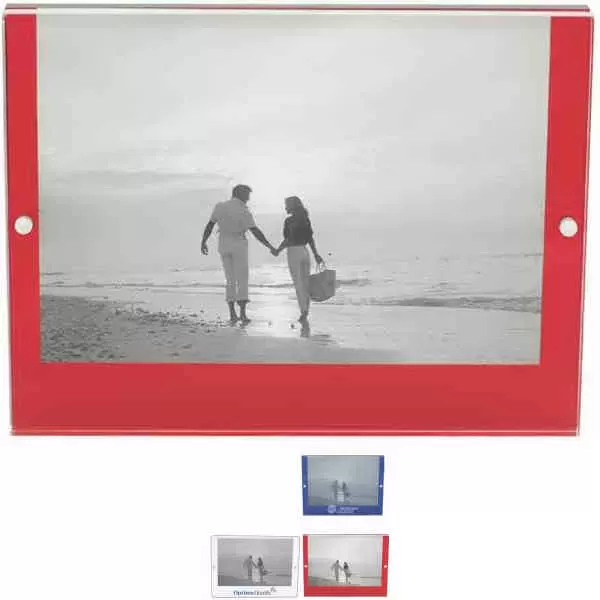 Acrylic magnet picture frame,