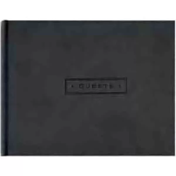 Classic Black Guest Book