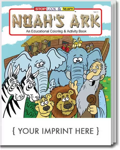 Noah's Ark educational coloring