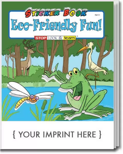 Eco-Friendly Fun sticker and