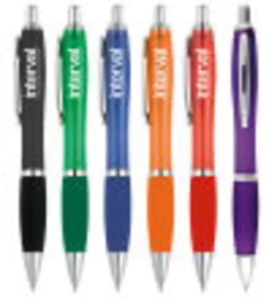 Pen, Translucent colored barrel