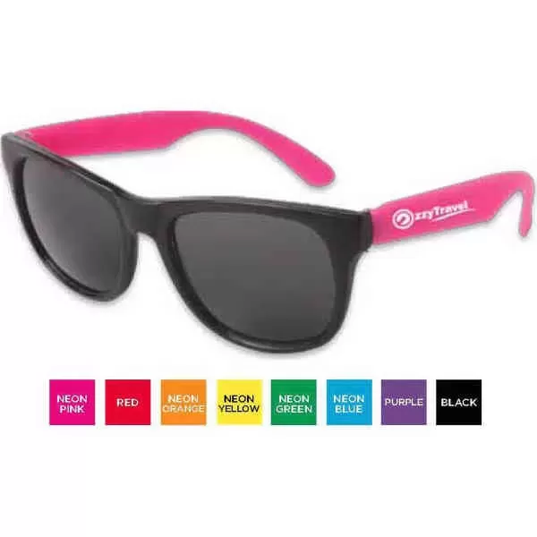 Sunglasses with ultraviolet protective