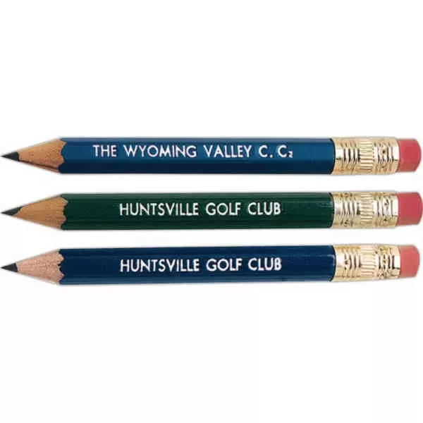 Hexagon golf pencil with