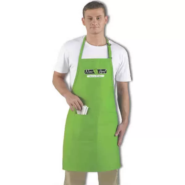 Customizable extra-long butcher apron