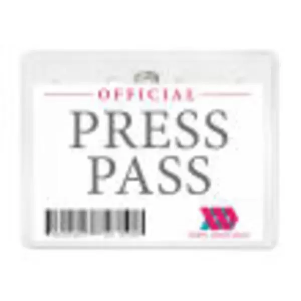 Event-size badge holder features