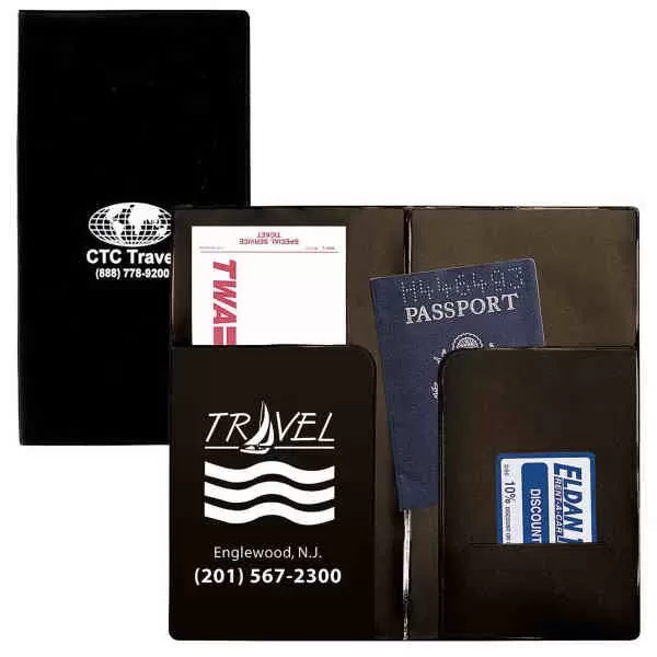 Functional designed passport cover
