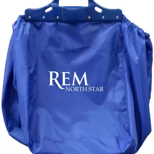 Polyester shopping tote with