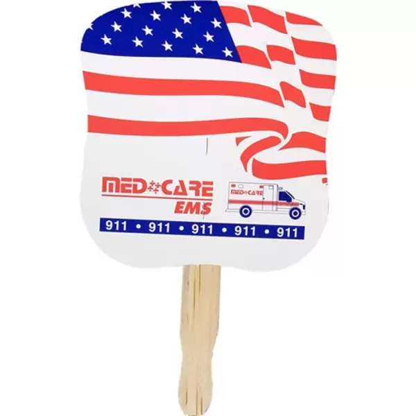Patriotic Hand Fan. 