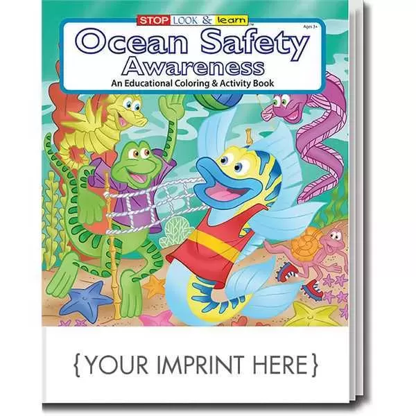 Ocean Safety Awareness coloring