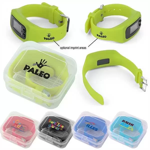 Pedometer activity watch with