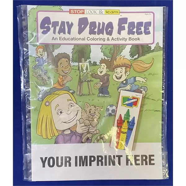 Stay Drug Free coloring