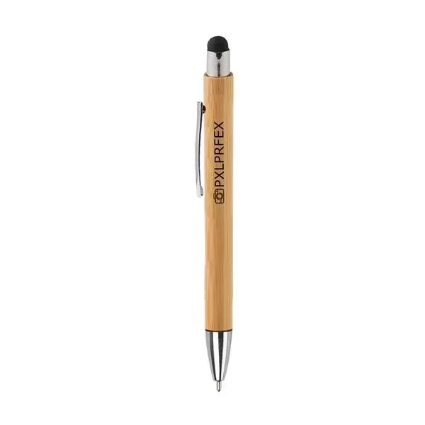Bamboo stylus pen with