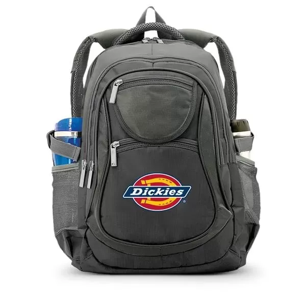 Polyester backpack with two