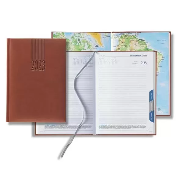 Mid-size daily planner with