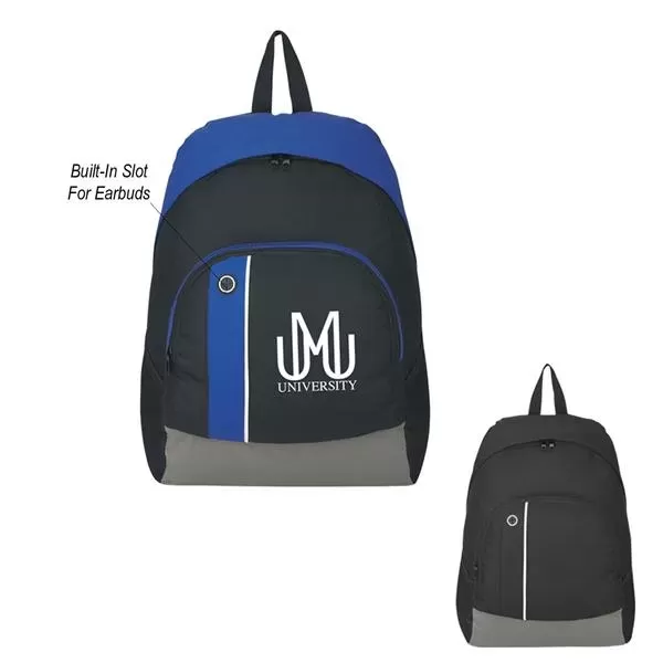 Backpack with main compartment