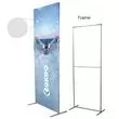Fabric banner stand with