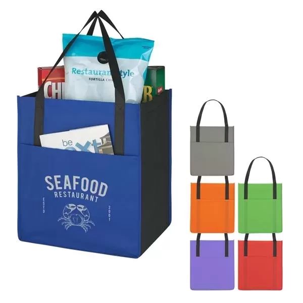 Non-Woven Shopper's Pocket Tote