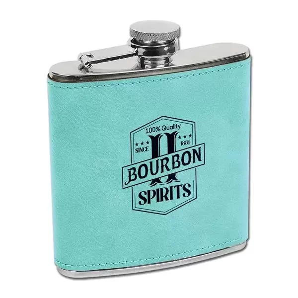 6-ounce flask made of