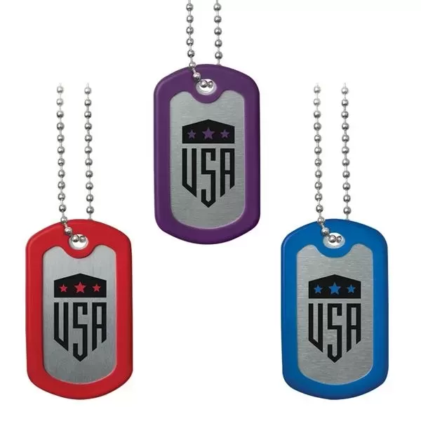 Customizable dog tag with