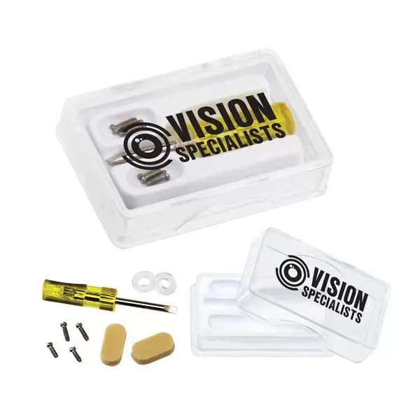 Eyeglass repair kit with