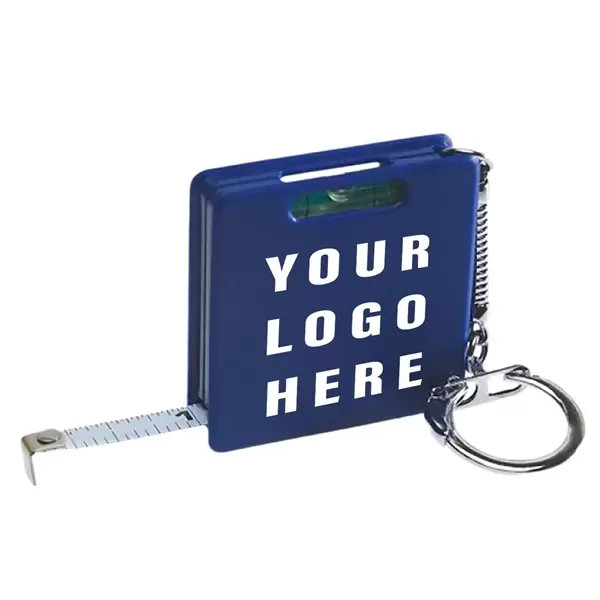 Keychain with square tape