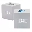 Cube Clock with brushed