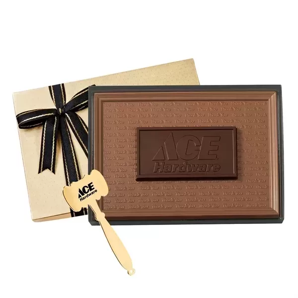 Two tone chocolate bar,