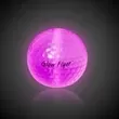 Glow flyer golf ball