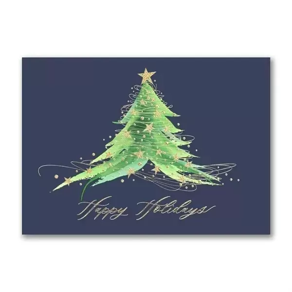 Celestial Tree holiday card.