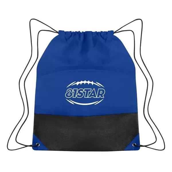 Non-woven two-tone drawstring sports