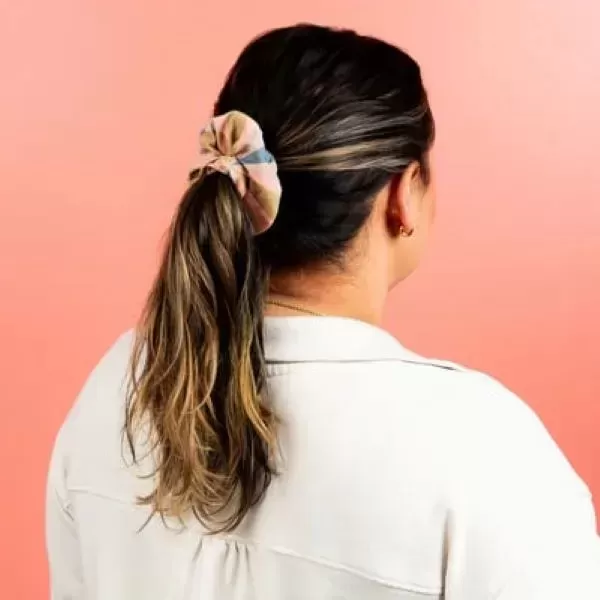 Our Scrunchie in soft-touch