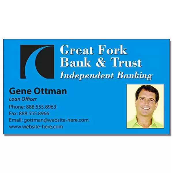 Financial Services Business Card