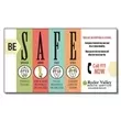 Health Business Card Magnet
