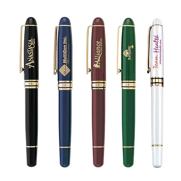 Brass cap-off rollerball pen