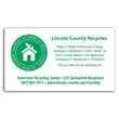 Eco-friendly business card made