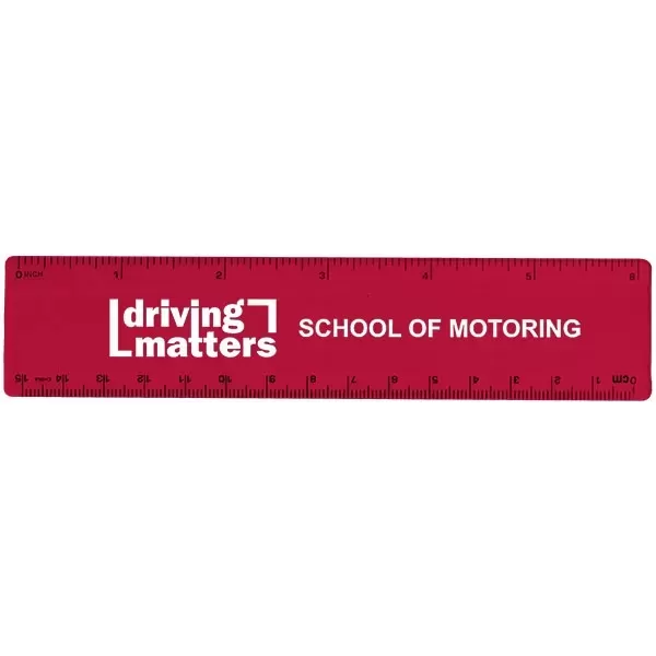 Standard ruler that measures