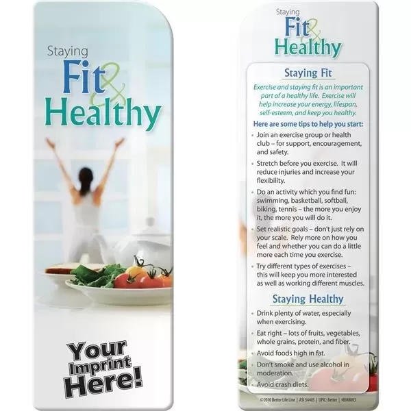 Bookmark - Staying Fit